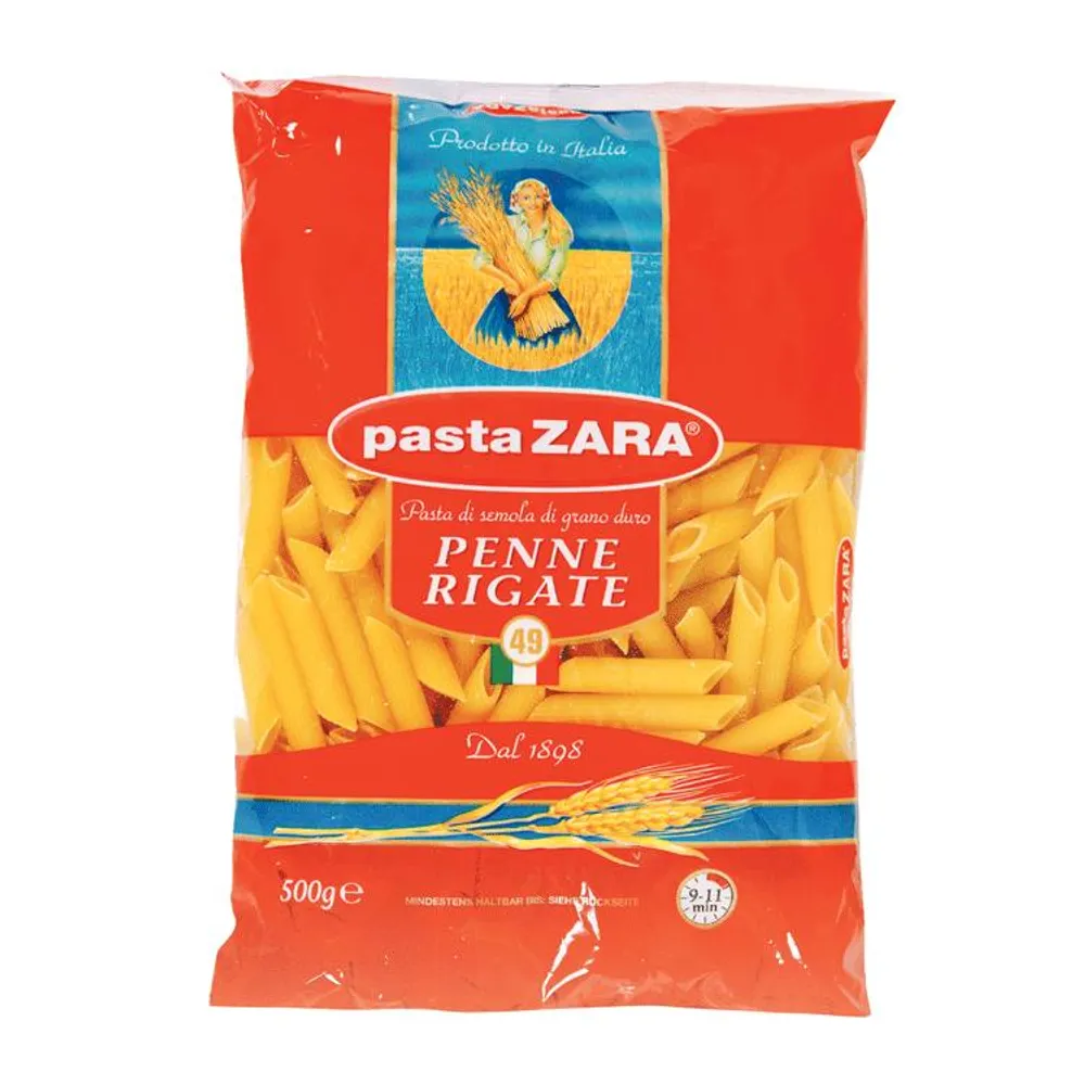 Tijesto penne rigate 49 500 g Zara