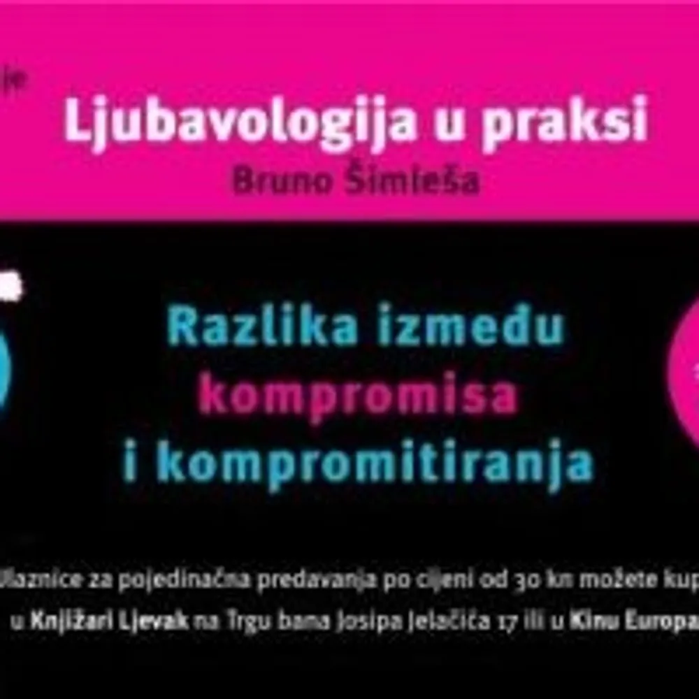 Vodimo vas na predavanje „Ljubavologija u praksi“ Brune Šimleše