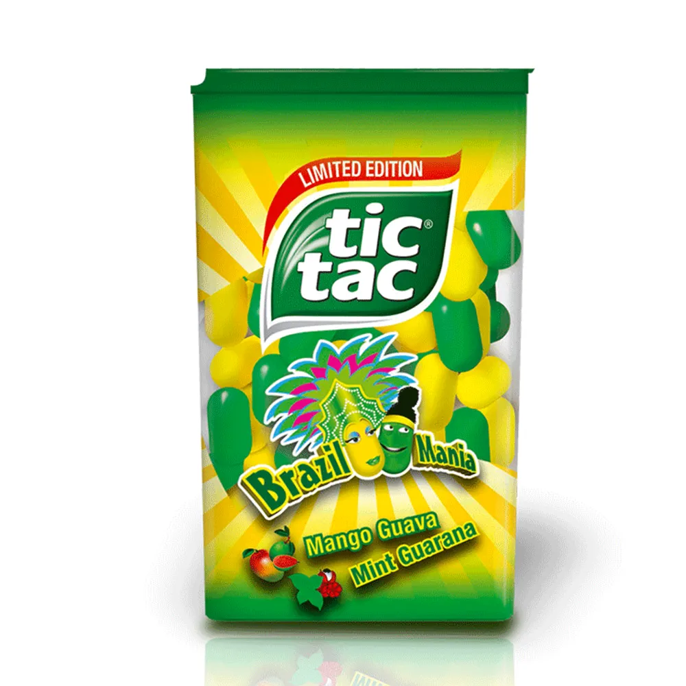 Tic Tac bombon Brazil Mania