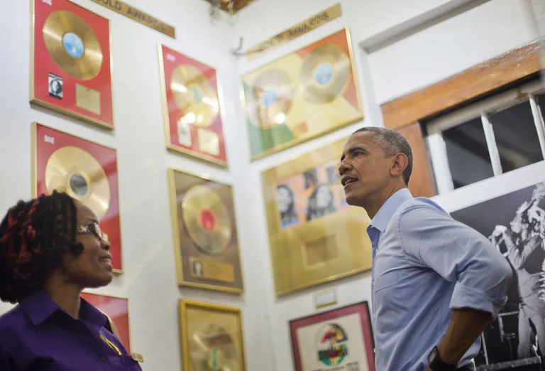 Barack Obama u muzeju Boba Marleyja