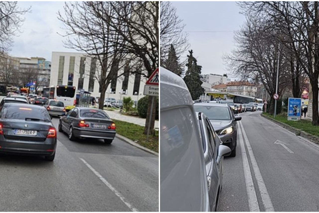 Gužva U Važnoj Ulici U Splitu: Kolona Je Sve Veća - Net.hr