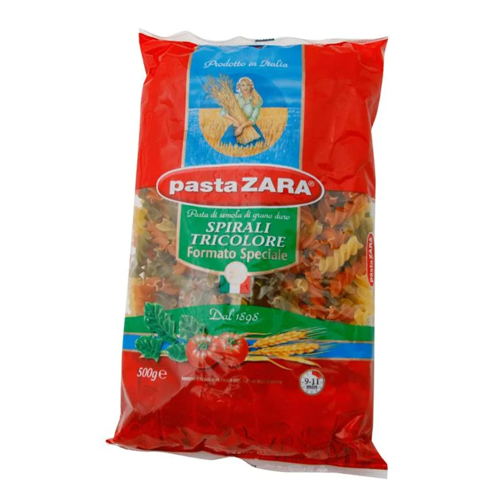 Tijesto spirali tricolore 57 500 g Zara