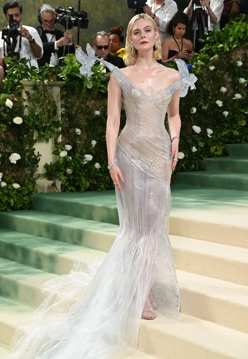 Elle Fanning, 2024.