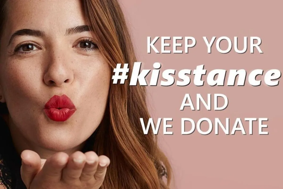 Podijeli svoj digitalni poljubac onima koji ti nedostaju i pridruži se akciji protiv korone