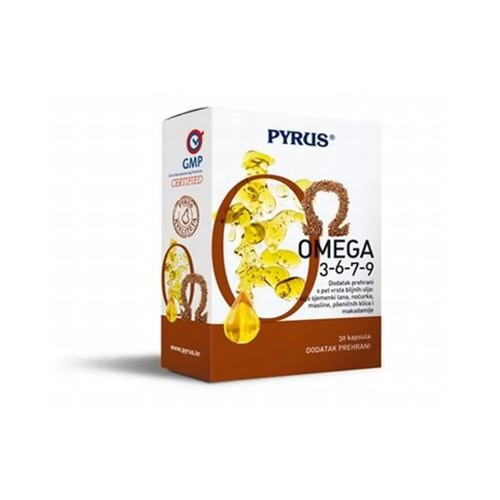 Pyrus Omega 3-6-7-9 dodatak prehrani