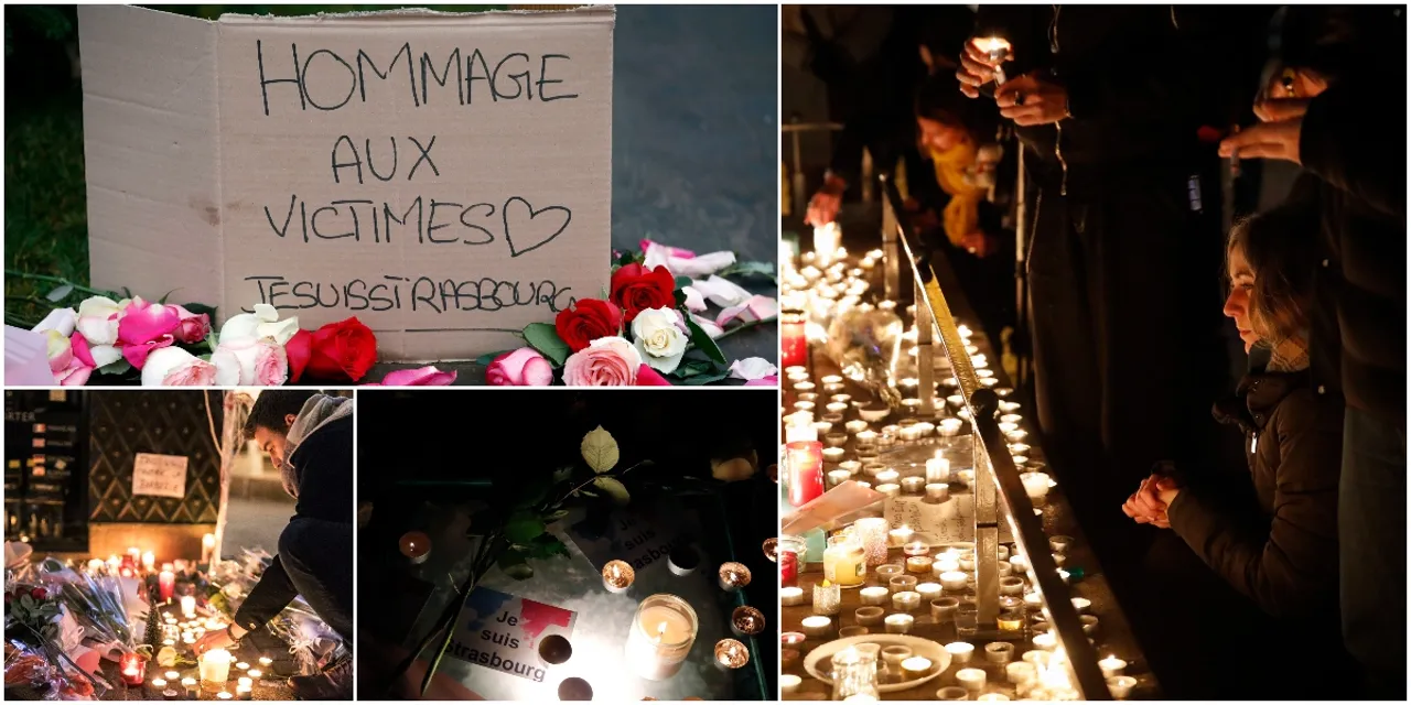 Nevjerica, tuga, šok: Na ulicama Strasbourga samo svijeće i tišina