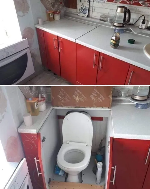WC školjka u kuhinji? Najgori dizajni kuhinja koji su toliko loši da su smiješni!