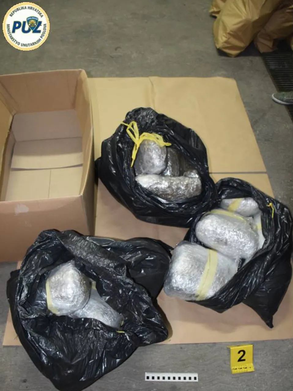 Kod dilera iz Zagreba našli 150 kila droge: Vrijedi oko 3 milijuna kuna