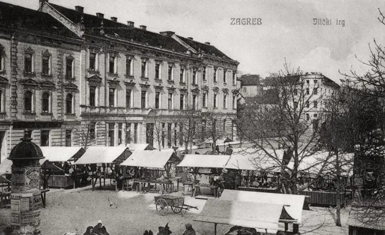 Britanski (Ilički) trg 1895. godine