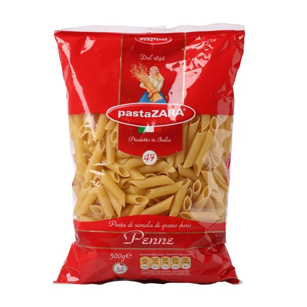 Tjestenina pasta Zara penne 500 g