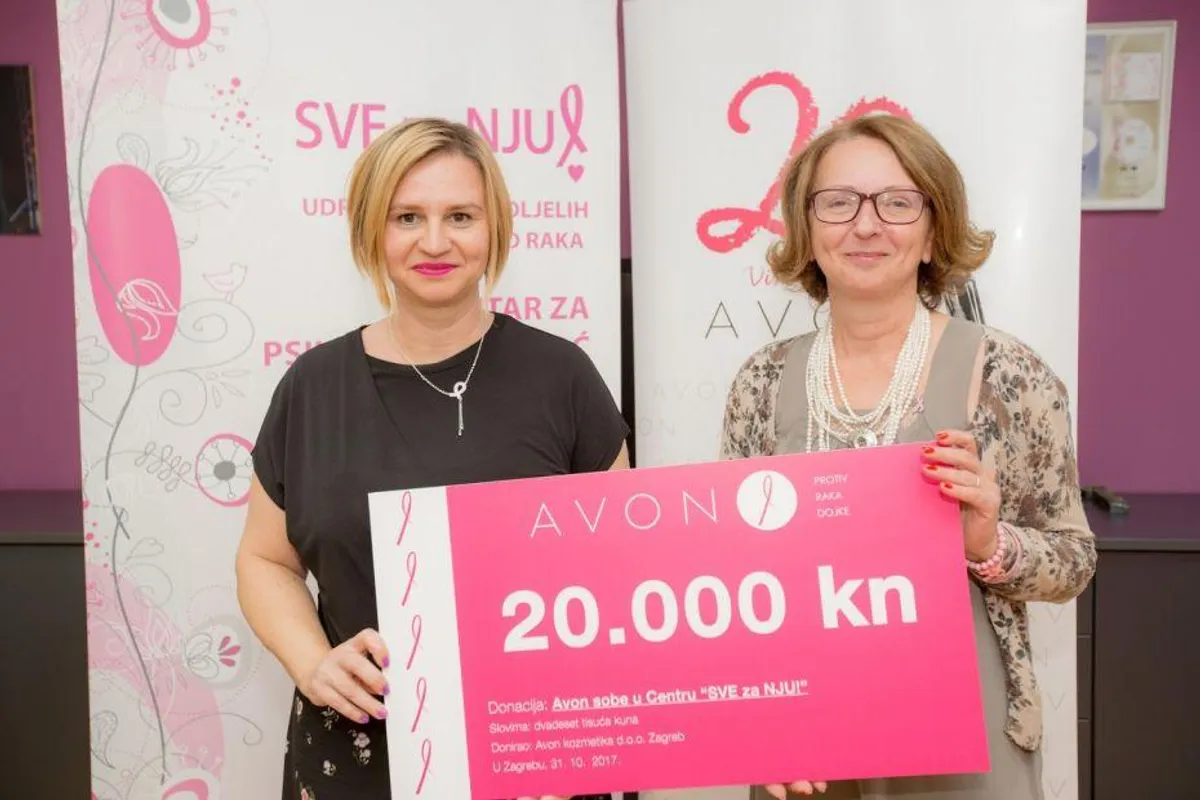 Avon je donacijom zatvorio mjesec borbe protiv raka dojke