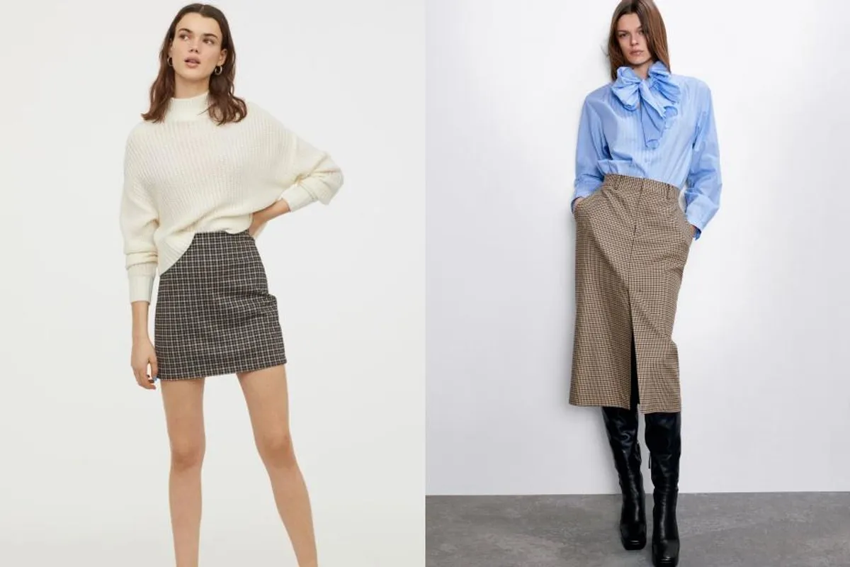 Karirane suknje: 15 šarmantnih modela za razigrane proljetne kombinacije
