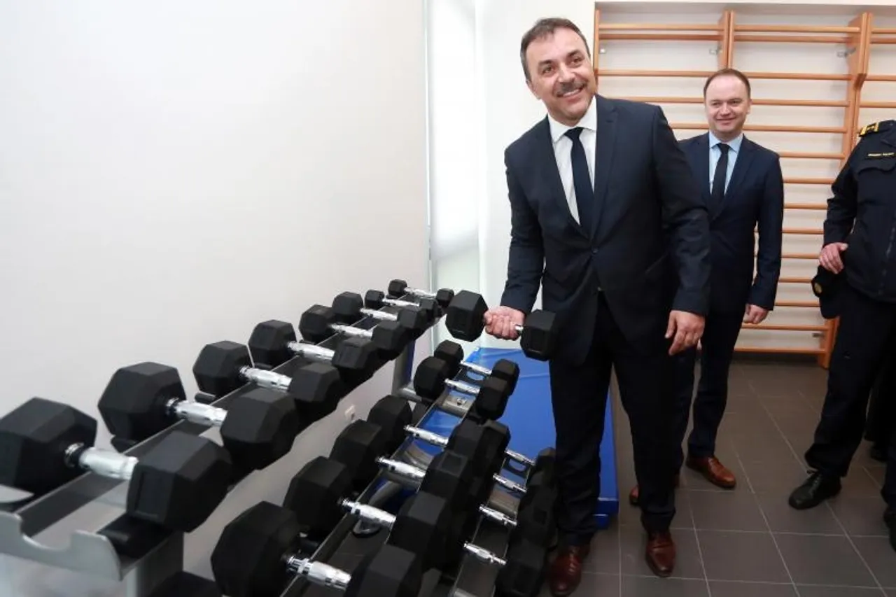 Ministar unutarnjih poslova Vlaho Orepić obišao novu postaju granične policije u Trilju
