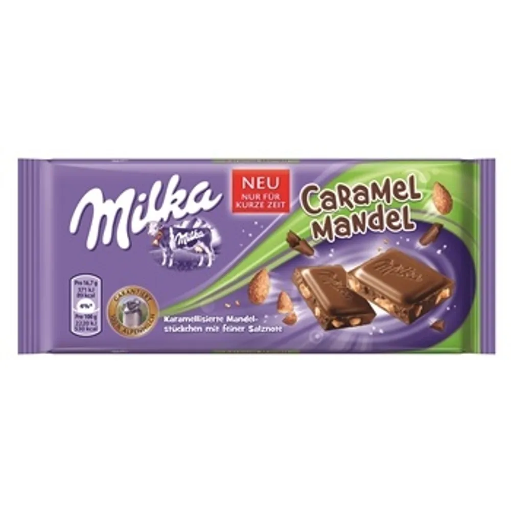 Milka čokolada karamela bademi 100 g