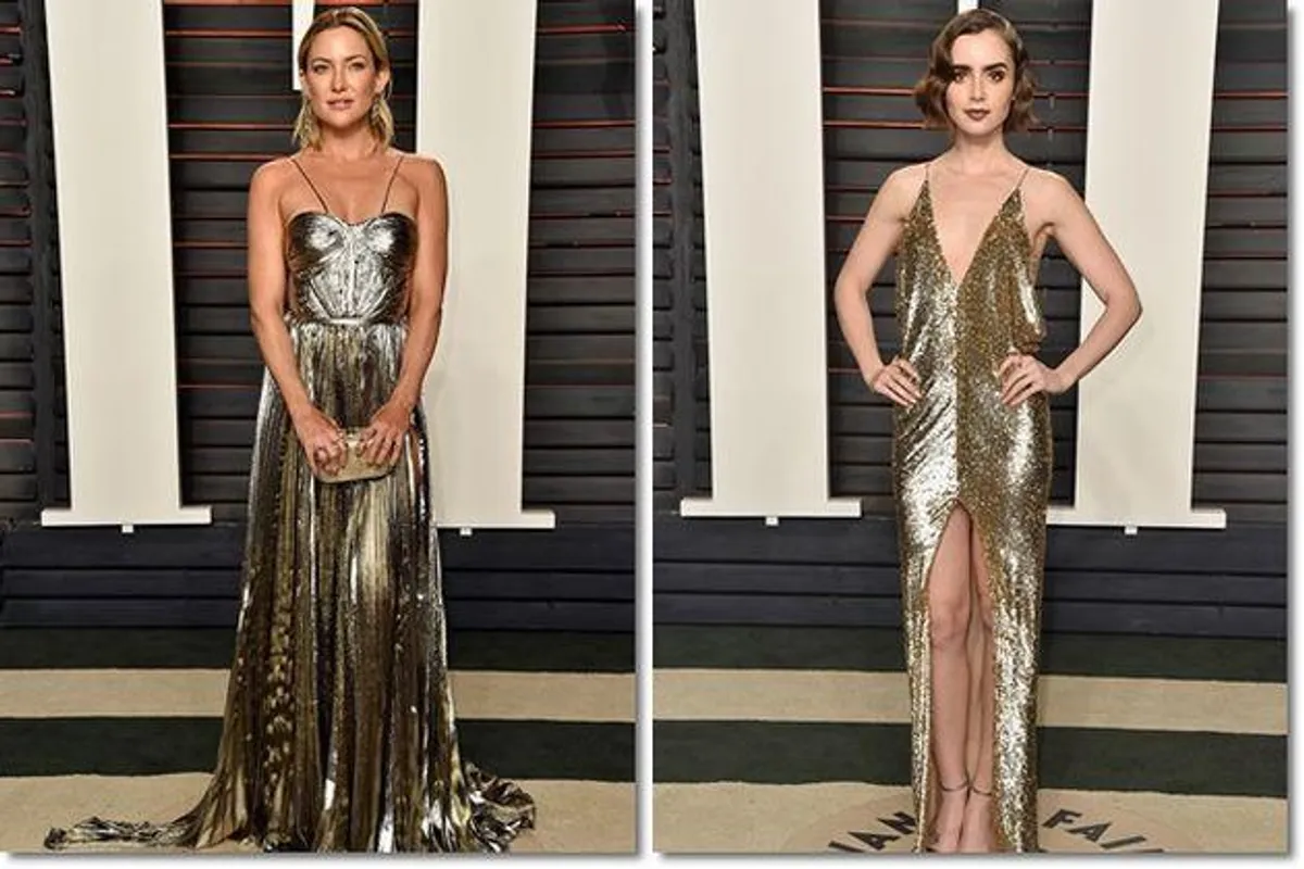 Kate i Lily u zlatnim haljinama: Čiji vam je styling bolji?