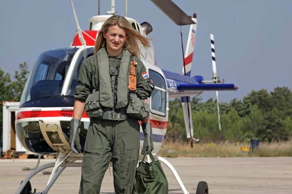 Antonija Trupinić: 'Ne postoji ženski kombinezon, ženski helikopter, niti ženska zapovijed. Zato volim raditi u vojsci'