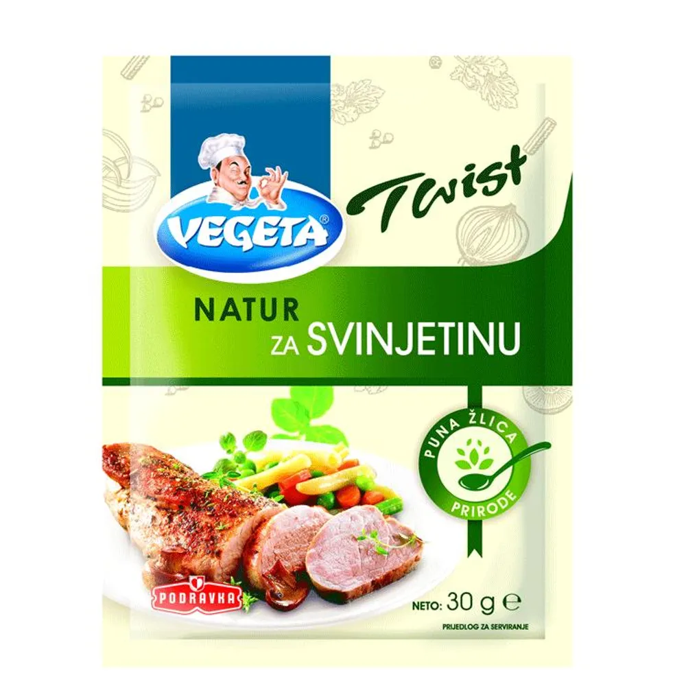 Vegeta Twist natur svinjetina 30 g vrećica Podravka