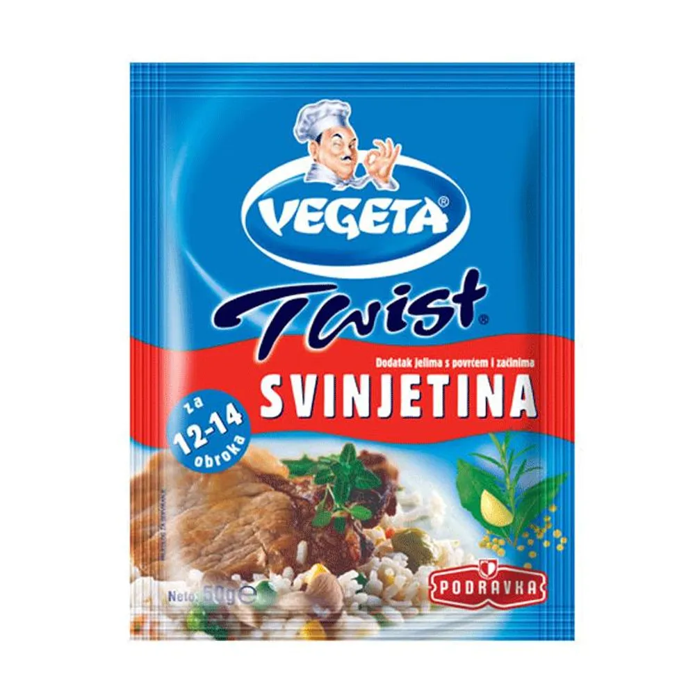 Vegeta Twist svinjetina 50 g Podravka