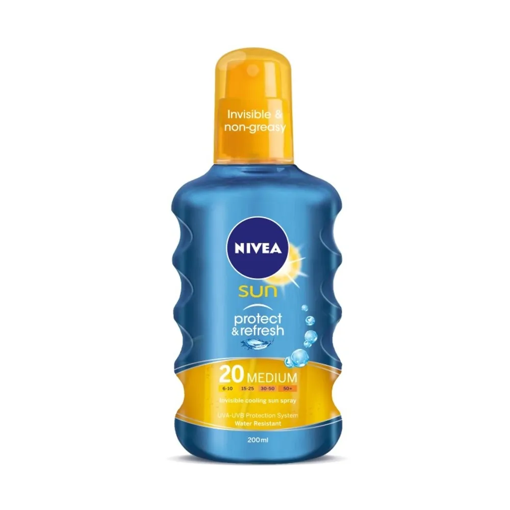 Nivea Sun Protect&Refresh Invisible osvježavajući sprej za sunčanje