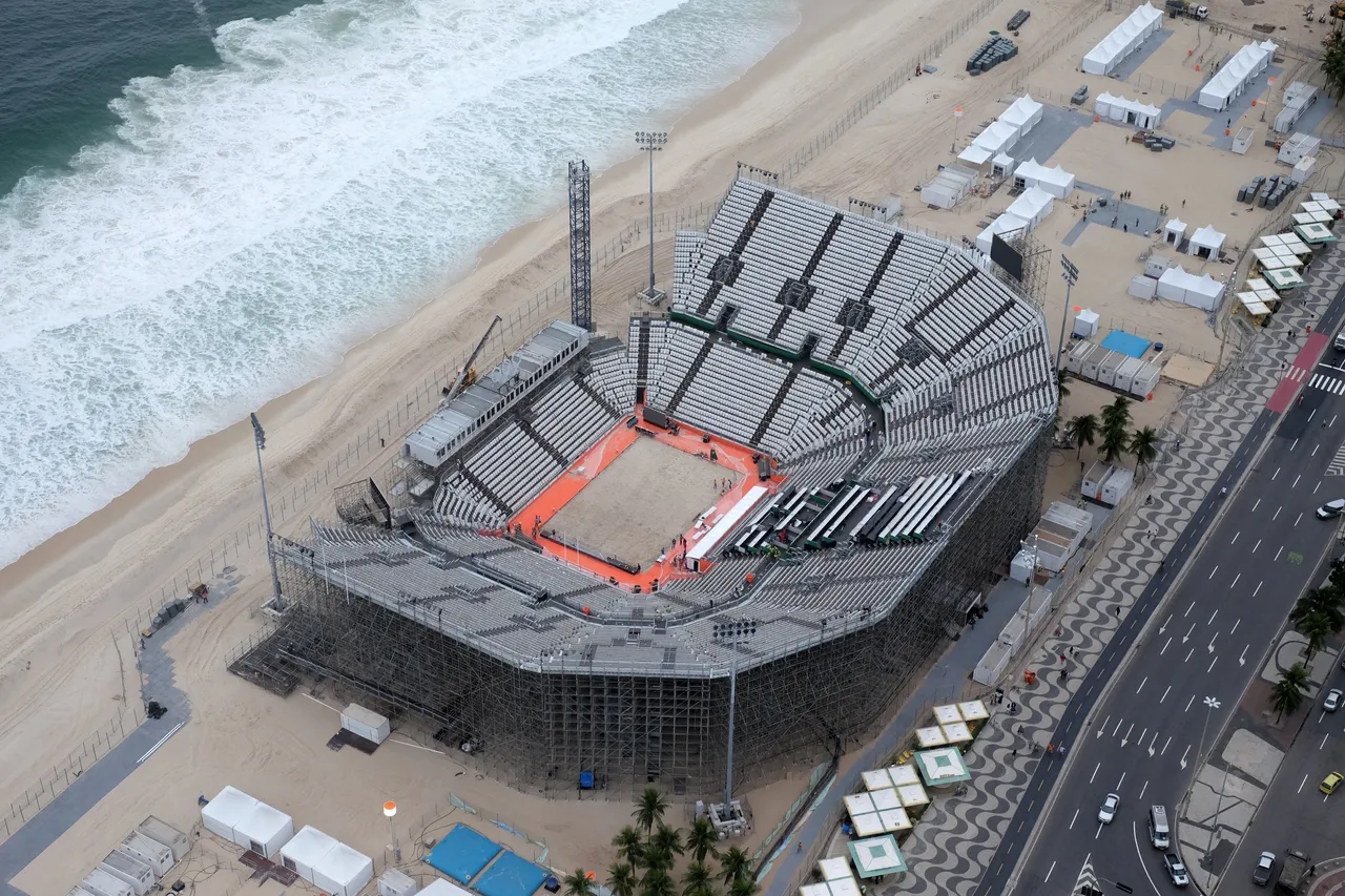 Stadion na kojem će se igrati olimpijski turnir odbojke na pijesku