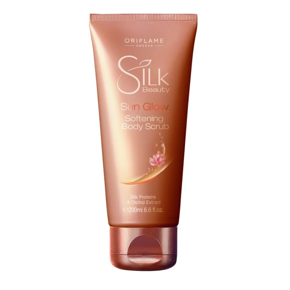 Oriflame Silk Beauty Sun Glow omekšavajući piling za tijelo