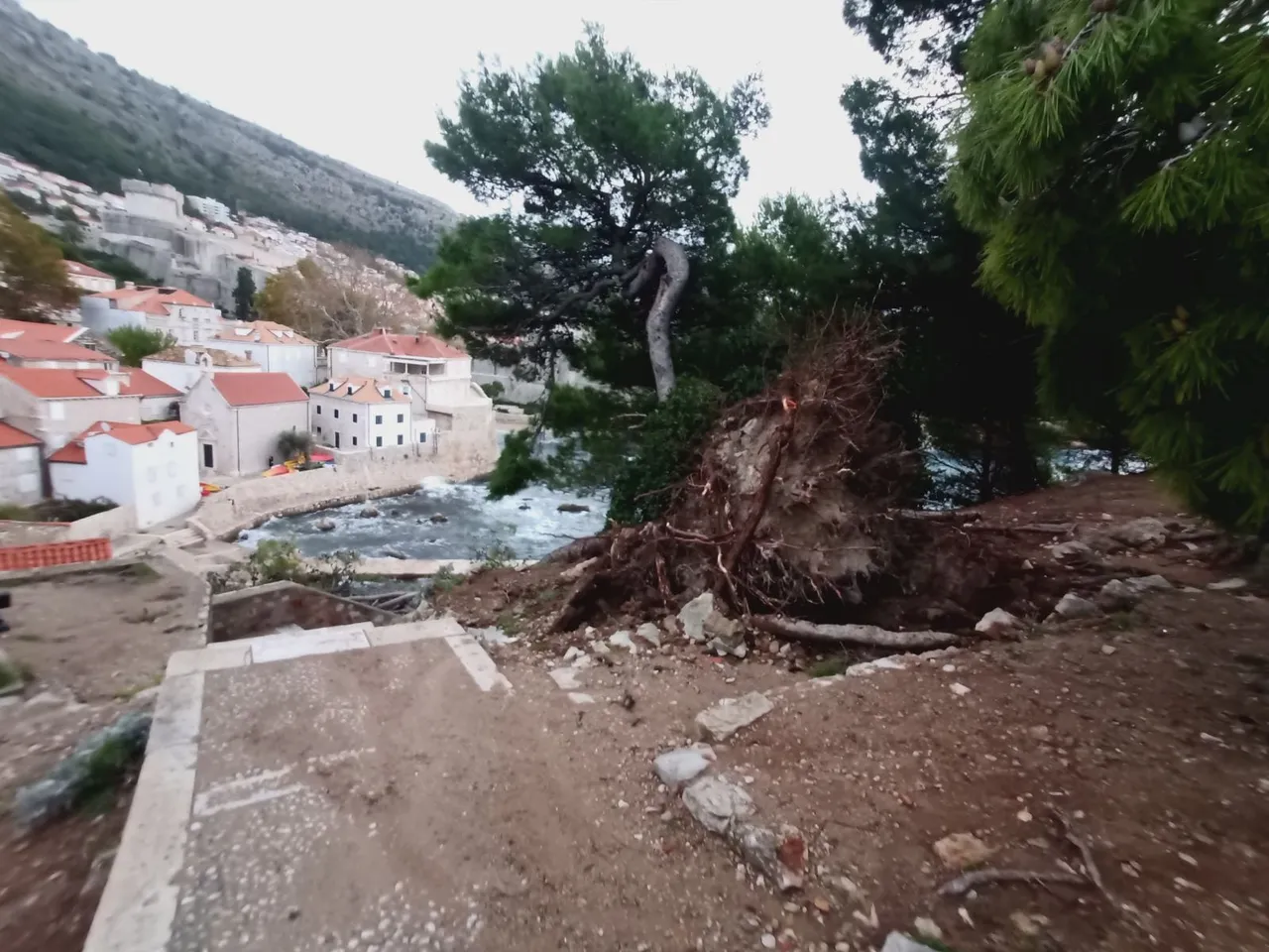 Posljedice nevremena u Dubrovniku
