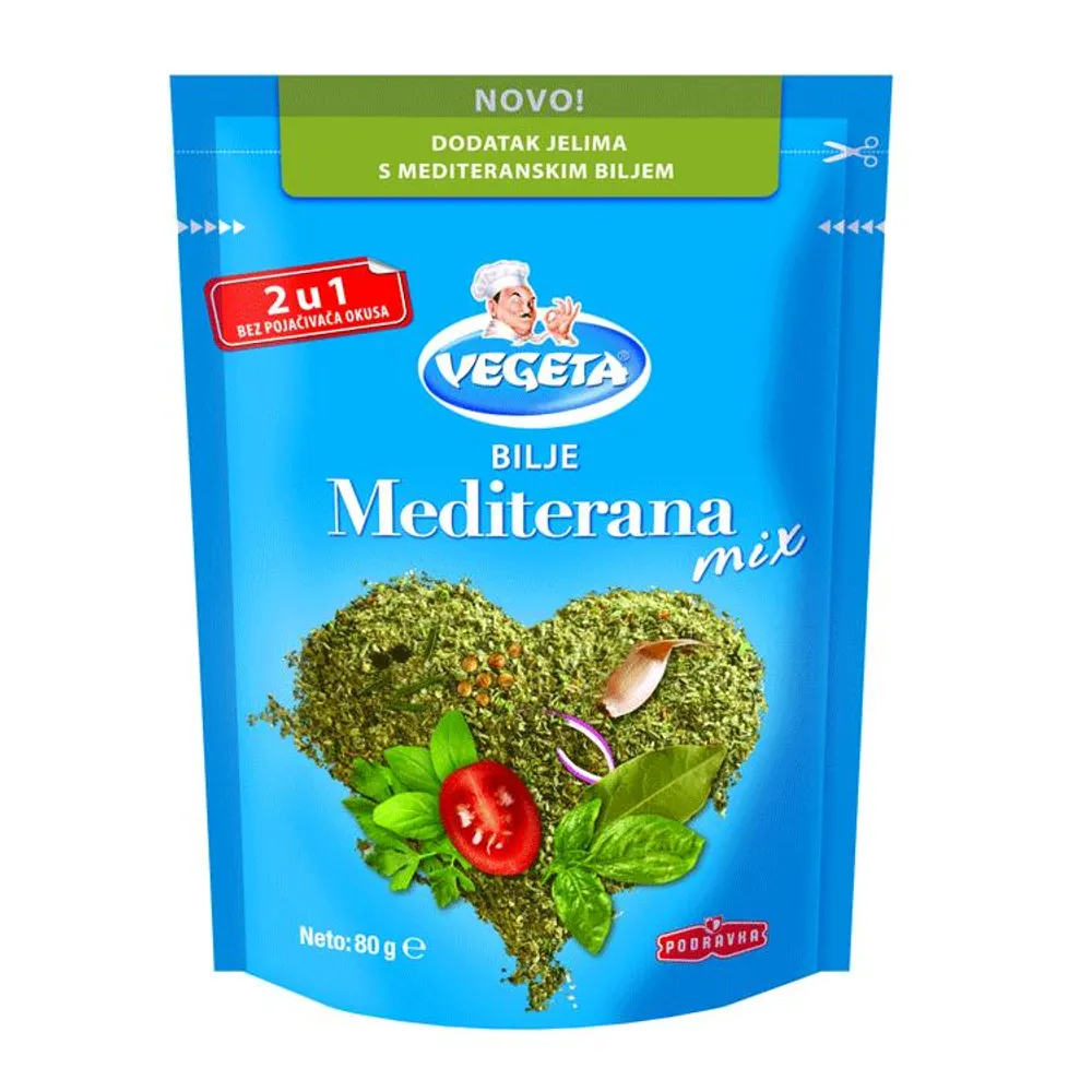 Vegeta bilje mediterana 100 g vrećica Podravka