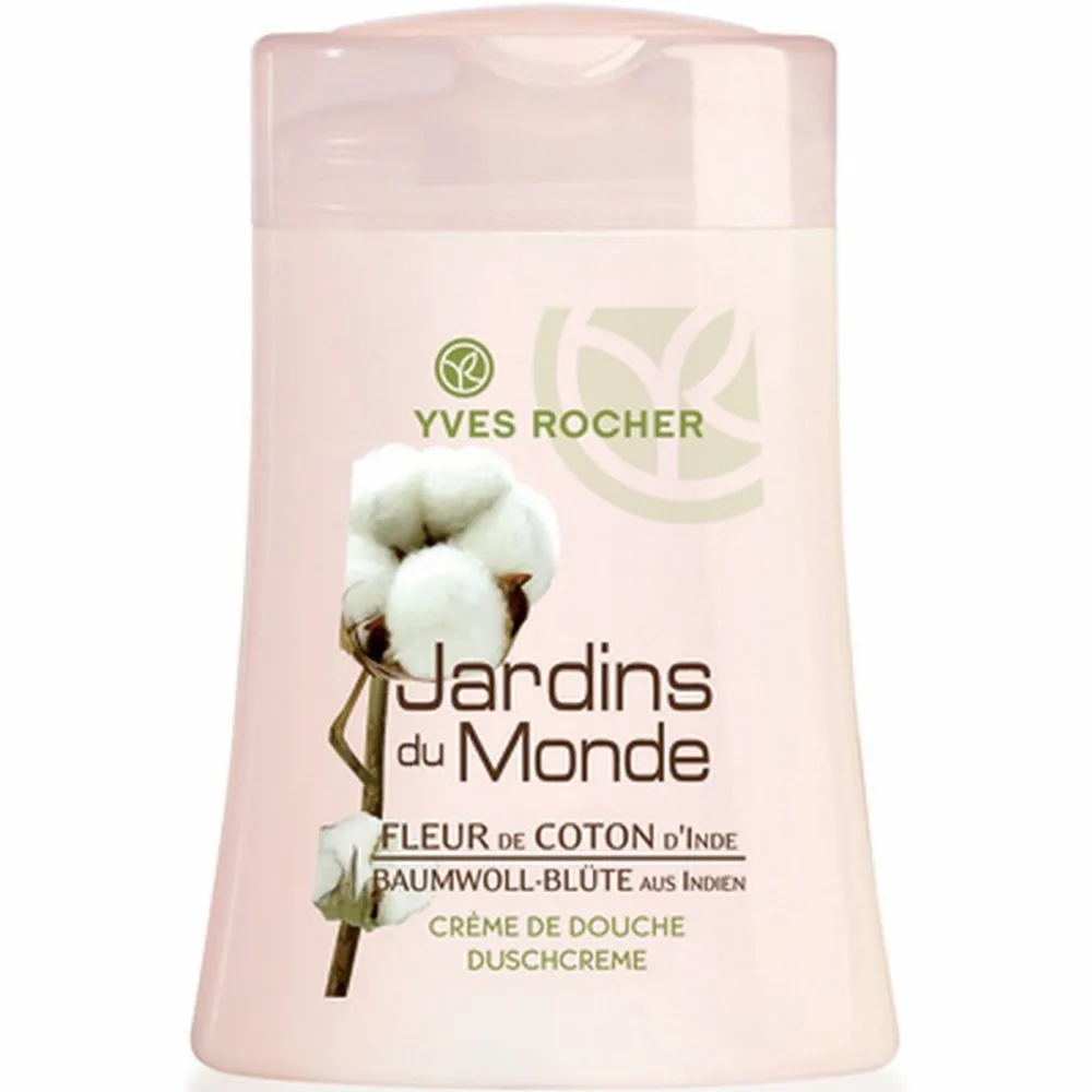 Yves Rocher Jardins Du Monde Gel za tuširanje Indijski cvijet pamuka