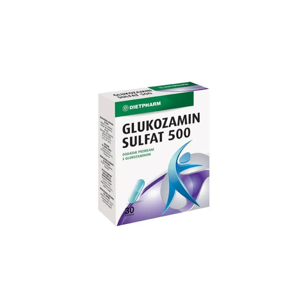 Dietpharm Glukozamin sulfat 500 kapsule