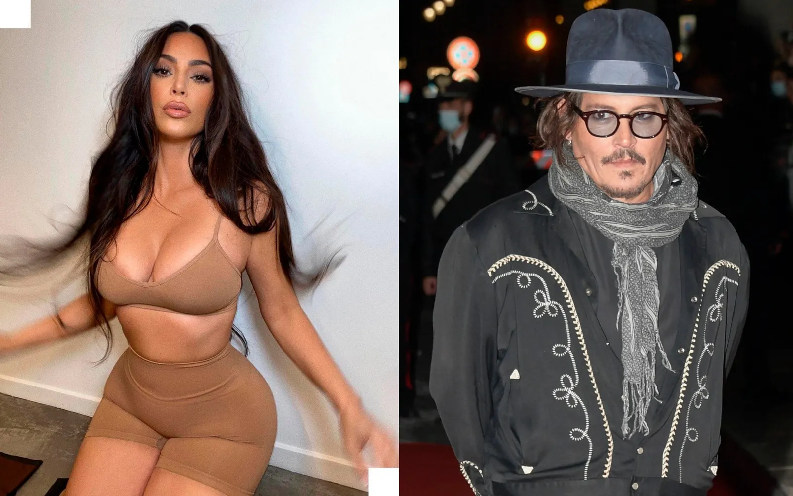 Kim Kardashian i Johnny Depp
