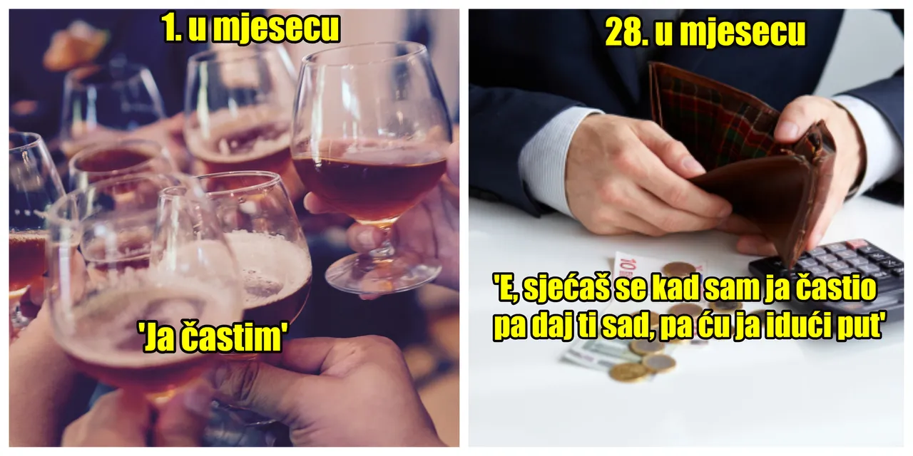U iščekivanju plaće napravili smo duhovite, ali realne slike u kojima ćete se svi pronaći