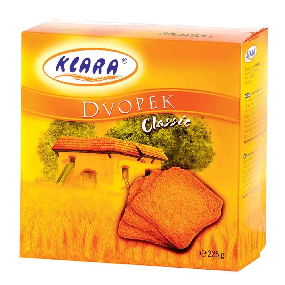 Dvopek classic 225 g Klara