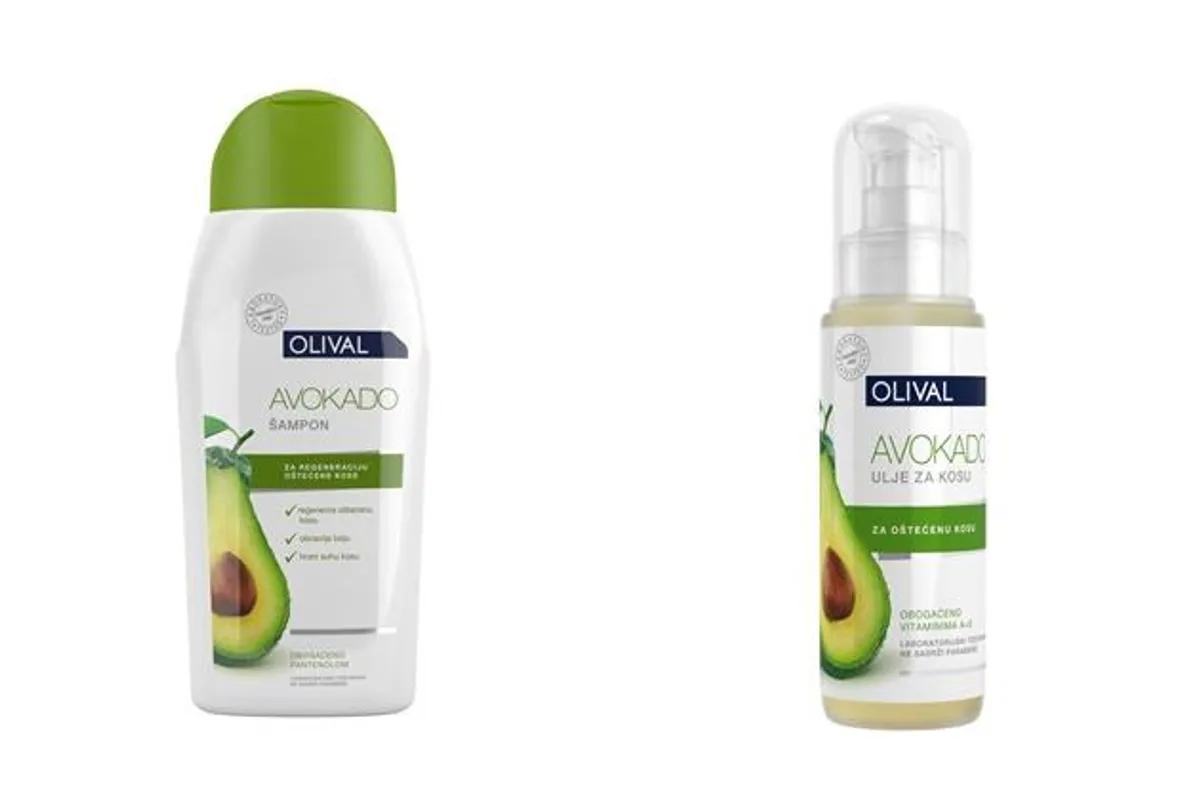 Olivalov Avokadov šampon i ulje – spas za suhu i oštećenu kosu