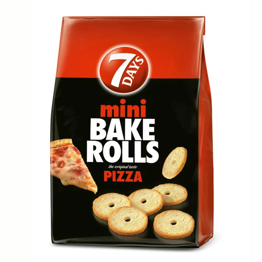 Bake rolls mini pizza 80g