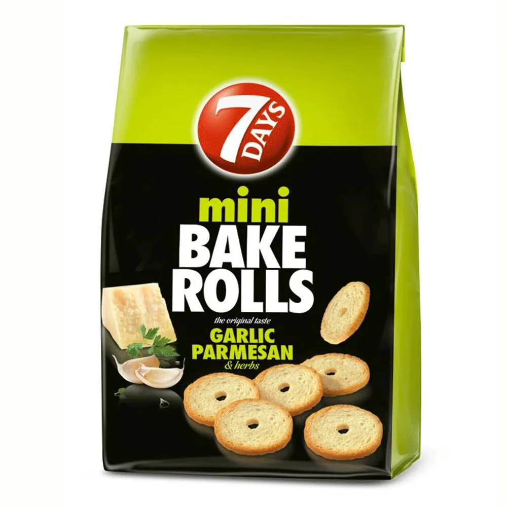 Bake rolls min češnjak/parmezan/začinsko bilje 80g