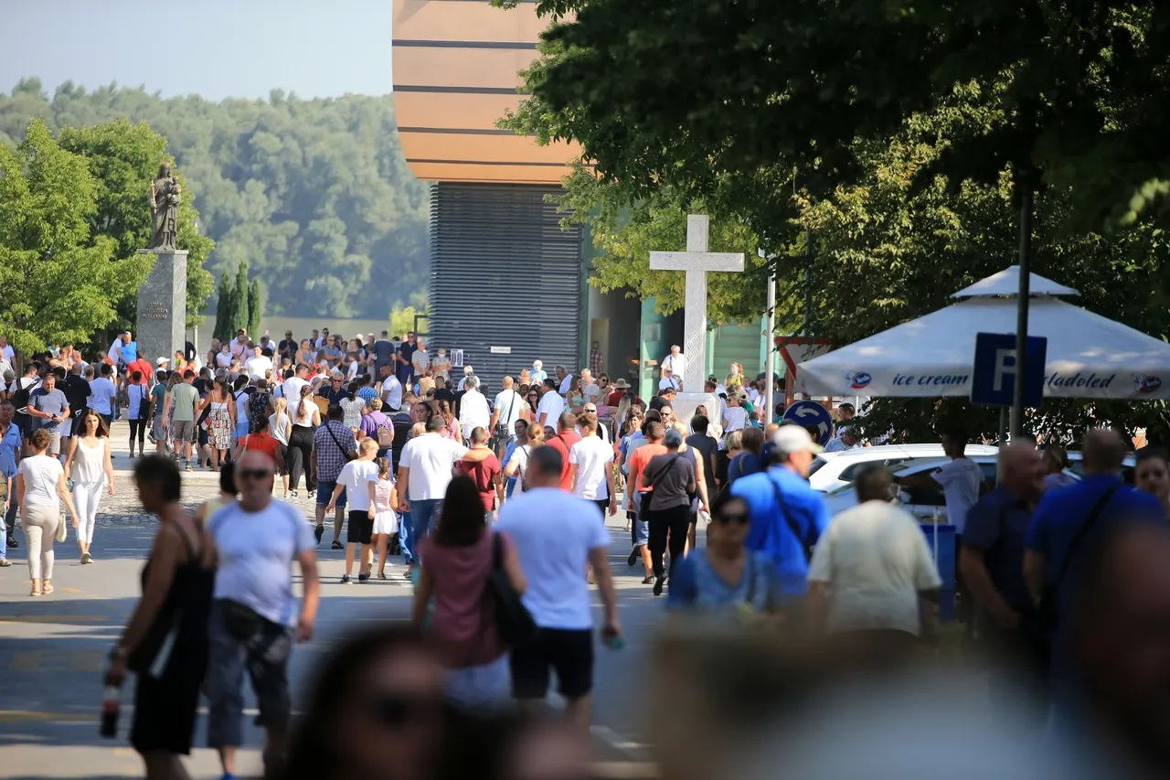 Misa u Aljmašu povodom svetkovine Uznesenja Blažene Djevice Marije