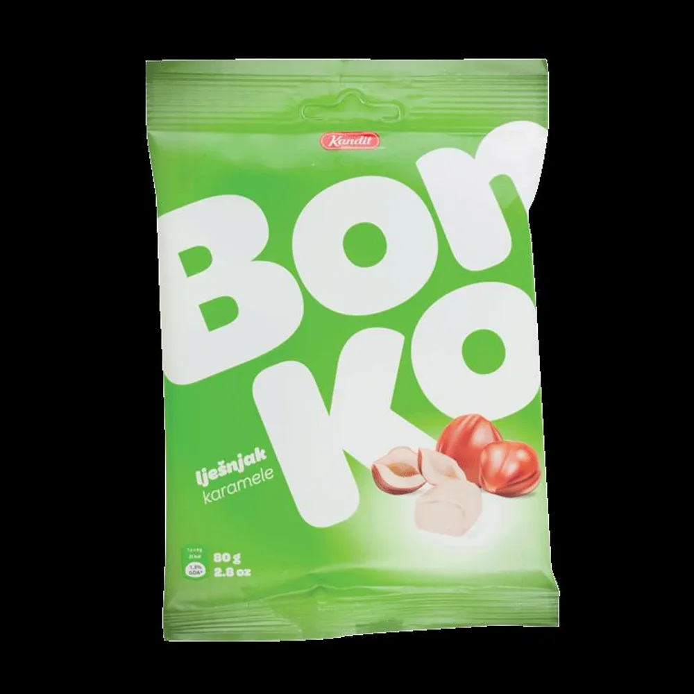 Bombon Bonko lješnjak karamele 80g