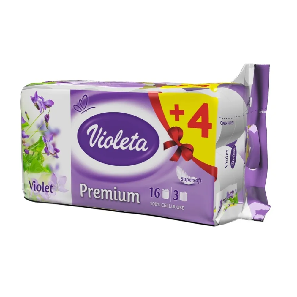 Violeta Toaletni Papir Premium Ljubičica  16/1