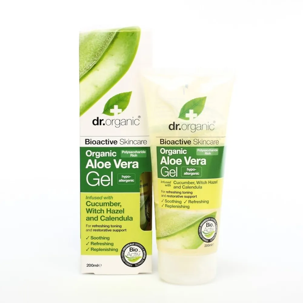 Dr. Organic Aloe Vera gel s krastavcem i viještičjom lijeskom