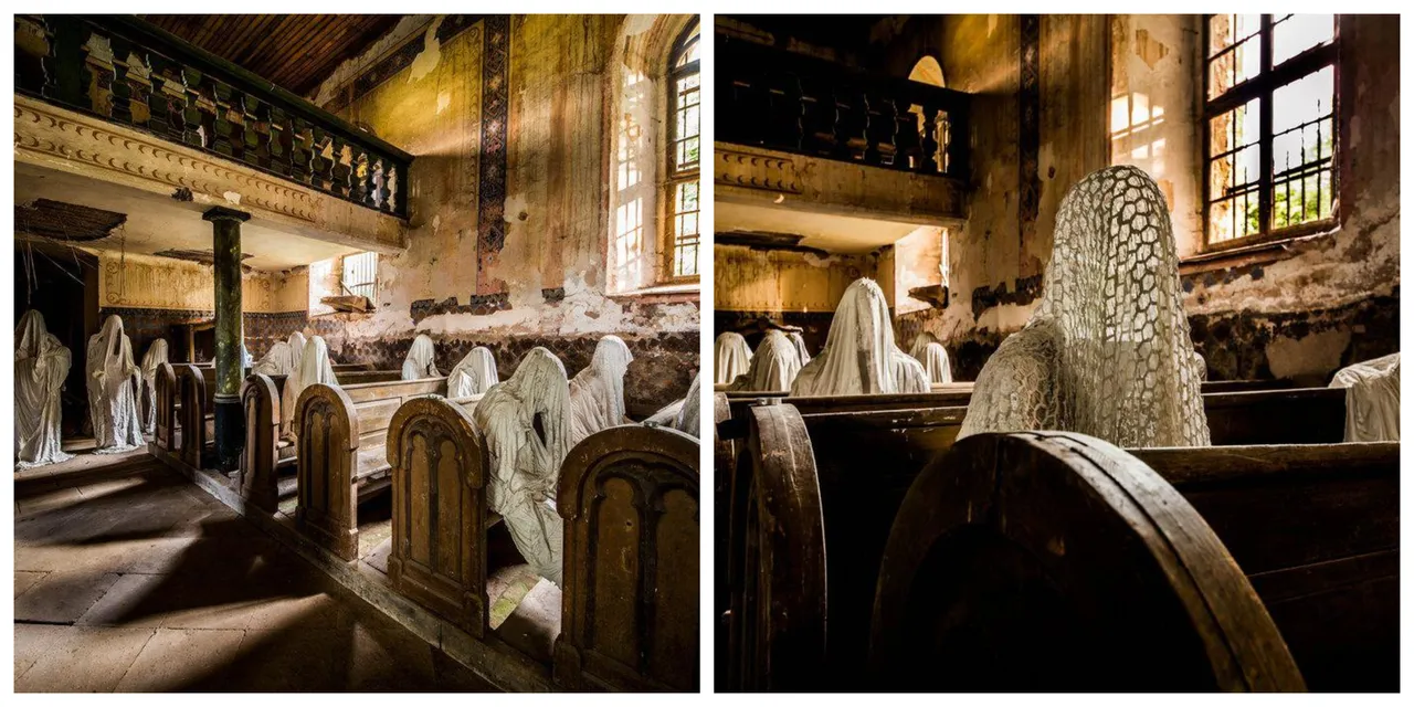 Crkva devetih duhova u Češkoj - Ova napuštena crkva u Češkoj porilično je melankolična, zastrašujuća, gotovo kao iz horor filma o ukletim mjestima. Nazvana je crkvom Sv. Jurja, a nalazi se u Lukovi.