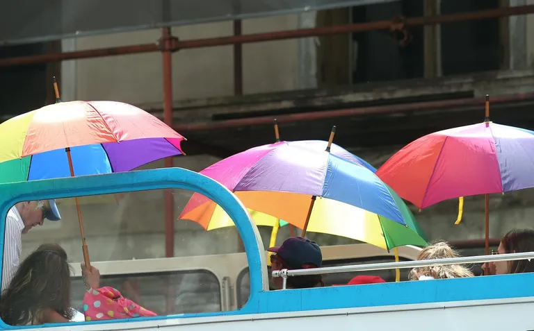 Šareni kišobrani pravo vizualno osvježenje na Gornjem gradu