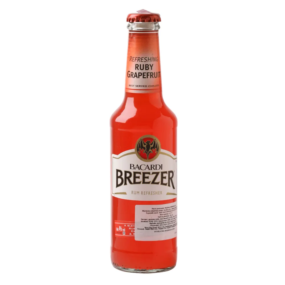 Bacardi Breezer Ruby grapefruit 0,275 l