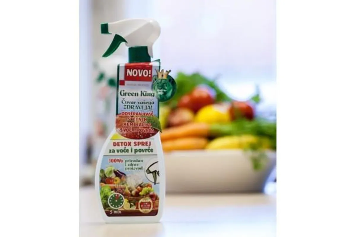 Predstavljen Detox sprej: prvi proizvod za detoksikaciju voća i povrća