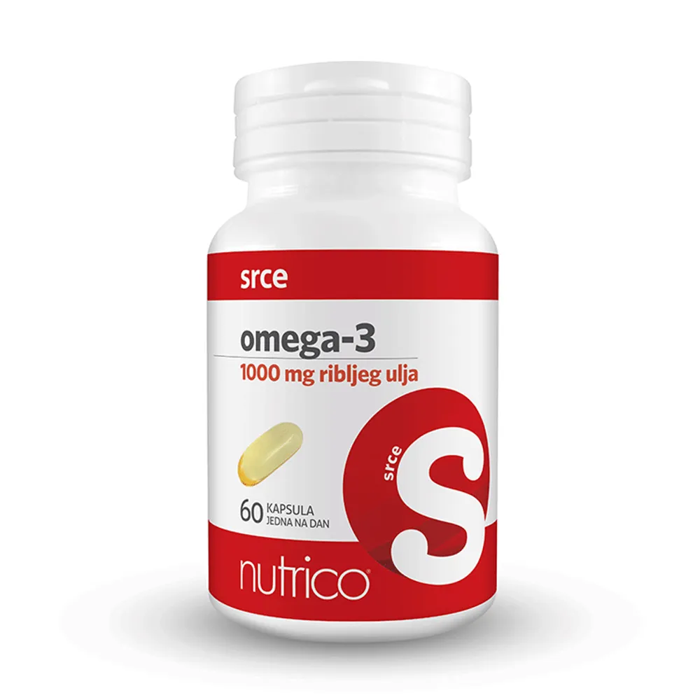 Nutrico omega 3 1000mg riblje ulje 60 kapsula